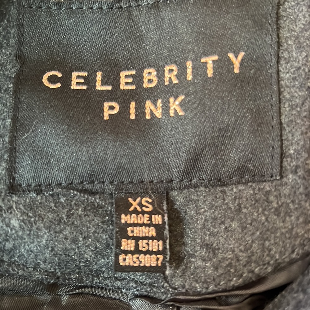 SzXS Celebrity Pink Gray Jacket - Picture 3 of 4